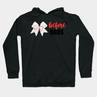 bows before bros Hoodie